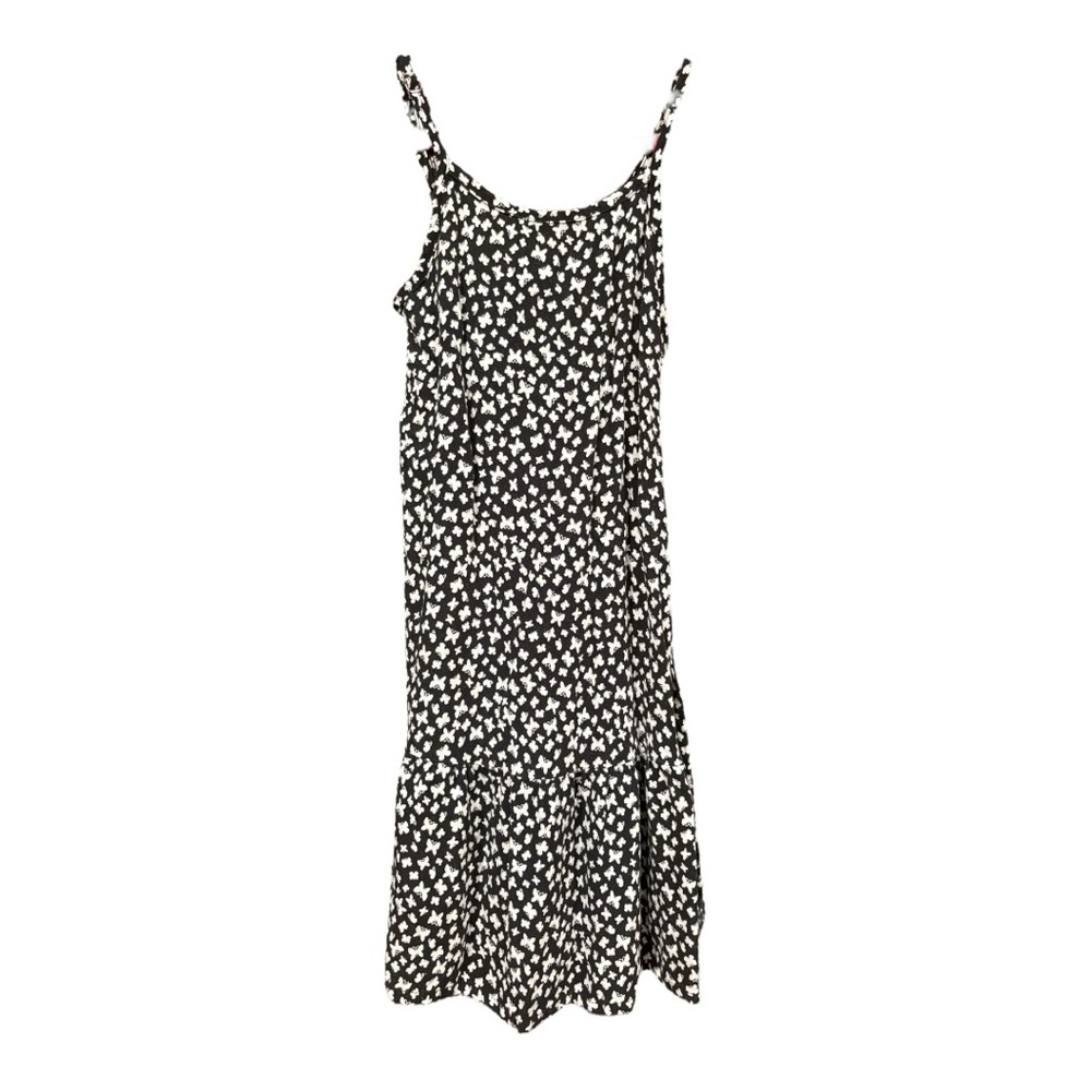 Wonder Nation Black & White Butterfly Print Maxi Dress – Size S (6–6X) GGG